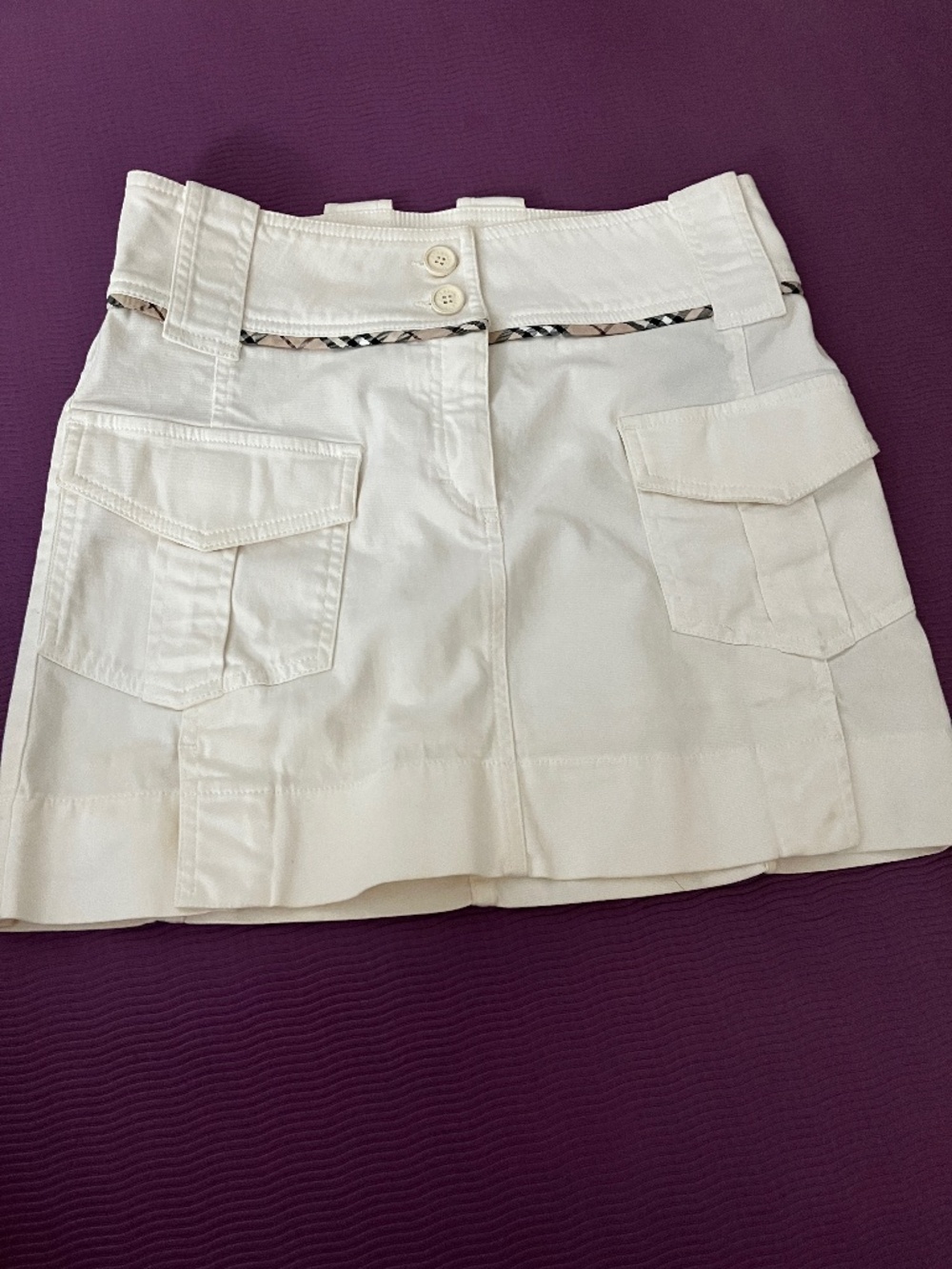 Burberry Mini Skirt